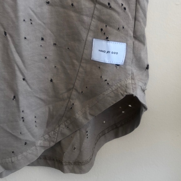 Hand of God Light Brown Native Tee SzXS - Picture 8 of 14